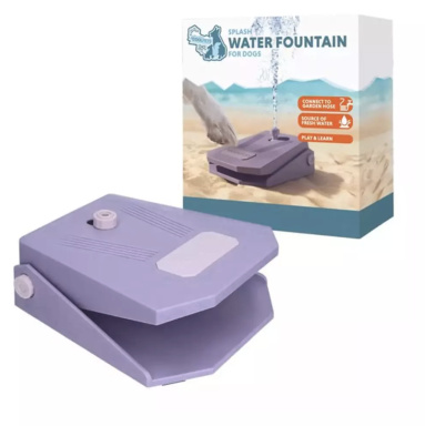 Coolpets Splash Water Fountain Lila