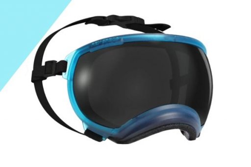 Hondenbril Rex Specs V2 - maat medium - gletjerblauw