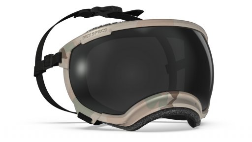 Hondenbril Rex Specs V2 - maat medium - camo