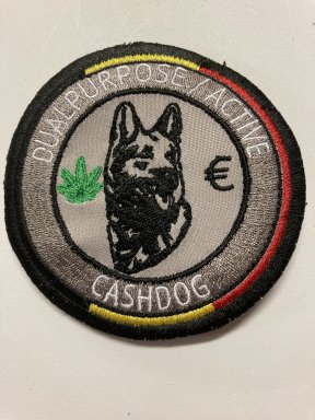 velcro patch Dualpurpose / active cashdog