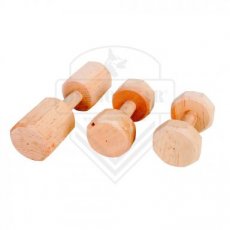 houten apporteerblok gelijmd 650 gram