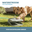 Coolpets Splash Water Fountain Olijfgroen