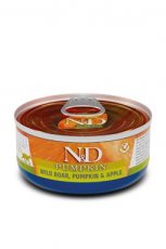 N&D Pumpkin Wet Cat Wild Boar 70 gr