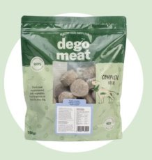 8032 Degomeat kalkoen nuggets compleet 750g