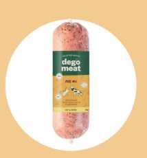 8040 Degomeat kip & rund enkelvoudig 1kg