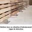 Inox detectiepot groot + deksel