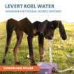 Coolpets Splash Water Fountain Lila