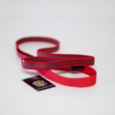 PDS2007b ringlijn rood anti-slip (martingale) gepersonaliseerd