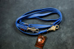 PDS636 anti-slip soft - koningsblauw politielijn 130-250 cm - 2cm - Swiftlock Quick Relaese System