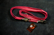 PDS672 anti-slip soft - rose politielijn 130-250 cm - 2cm - Swiftlock Quick Relaese System