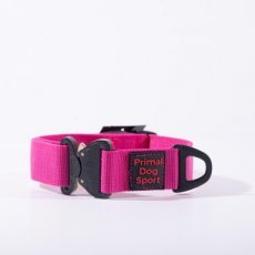 PDS900 nylon halsband 40 mm - cobra sluiting - 32-41cm - rose